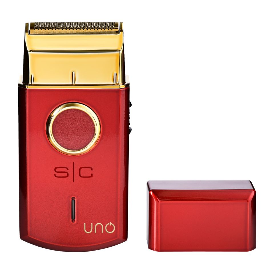 Stylecraft Uno Single Foil Shaver USB Rechargeable Travel Size Red - Image 4