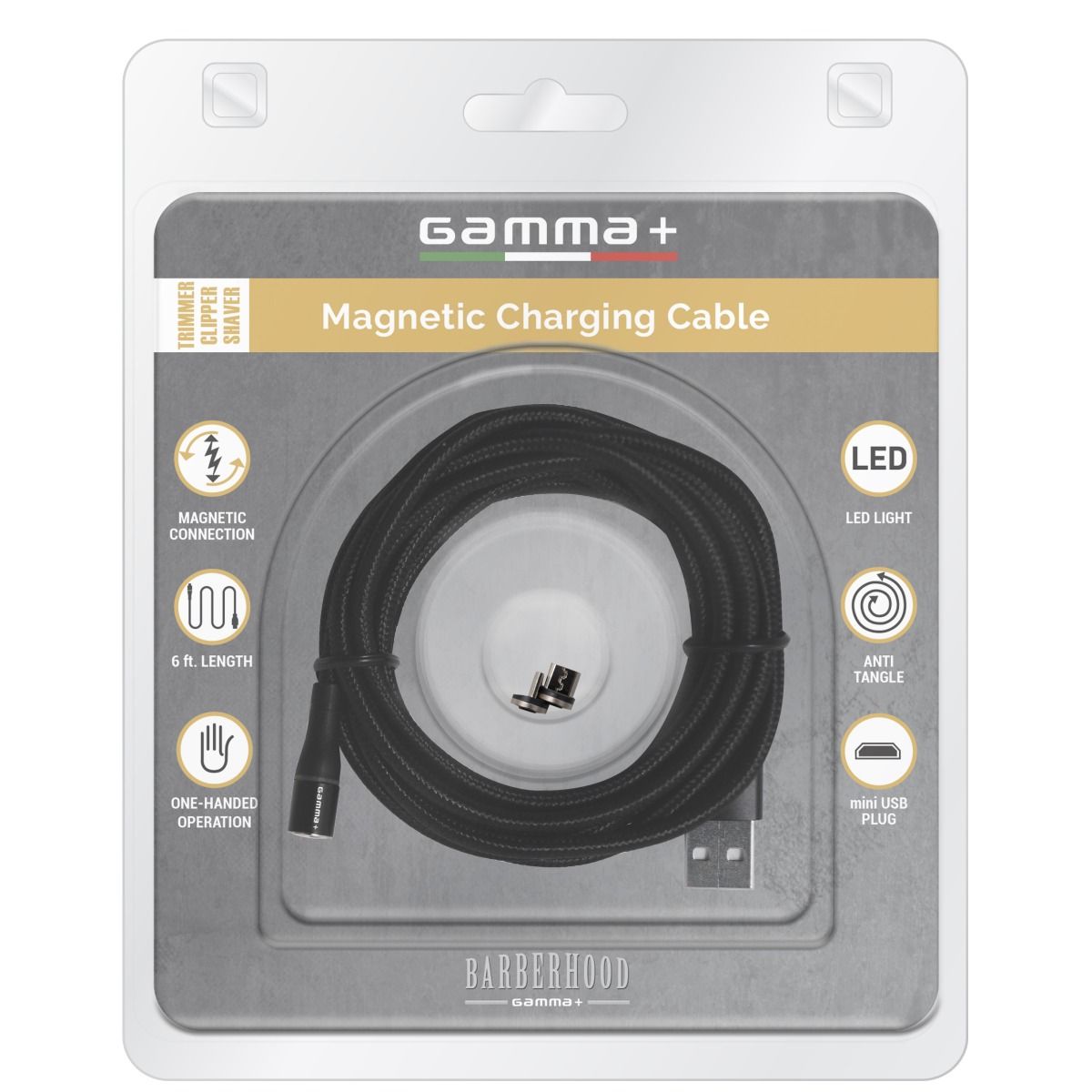 Gamma+ Magnetic Micro USB Charging Cord System