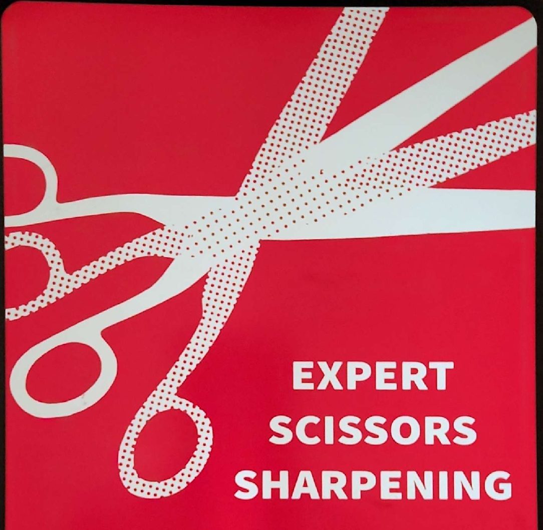 Scissor Sharpening Service - Call for Service