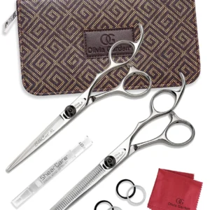 Olivia Garden SilkCut XL 7" Barber Shear Box Deal
