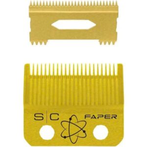 SC525G Stylecraft Gold Titanium Faper and Slim Deep Tooth Blade Set